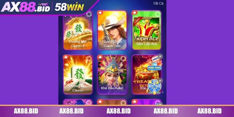 Kho game đa dạng chiều lòng khách hàng khó tính